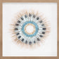 Yenice Natural Wood Geometric Wall Art Set Of Two - Clearance