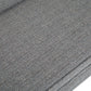 Parris 50 Inch Wide Upholstered Bench in Pebble