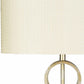 Zell Gold Crystal Table Lamp - Clearance