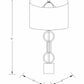 Zell Gold Crystal Table Lamp - Clearance
