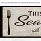 Kitchen Seasoned With Love Sign lll