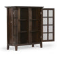 Acadian 39 Inch Wide Solid Wood Transitional Storage Cabinet